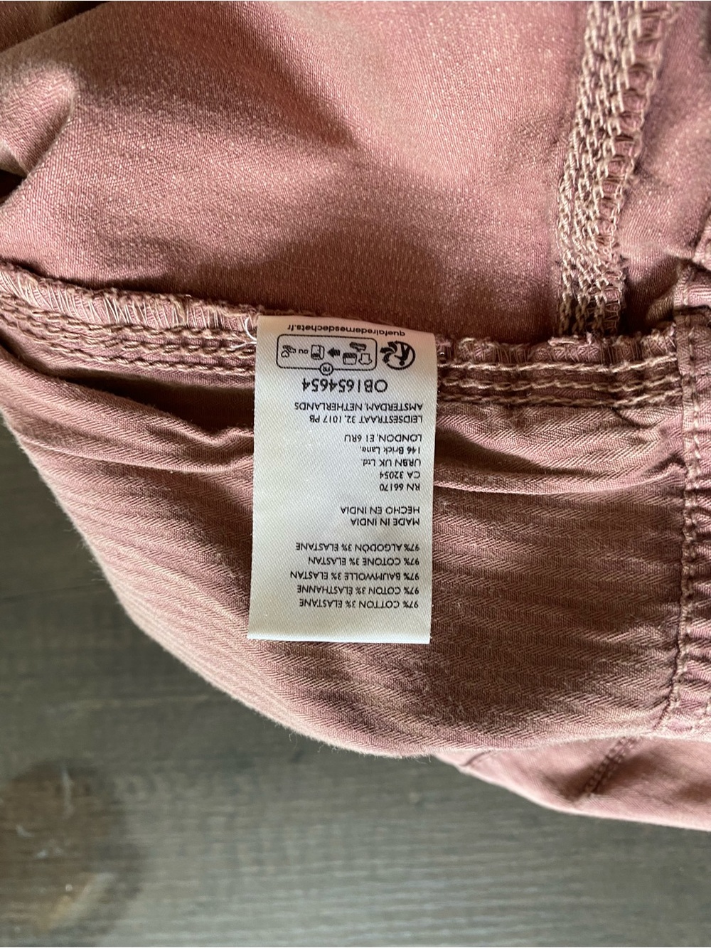 NWOT We The Free Mauve Utility Cargo Pants - these are THE CUTEST PANTS! - Picture 5 of 5